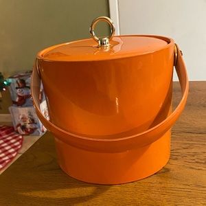Vintage orange Mr Ice bucket